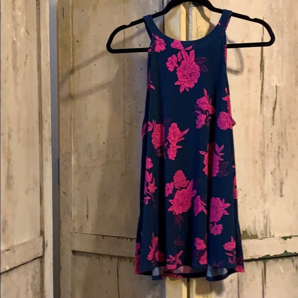 torrid Flowy Tank w/ Keyhole Detail